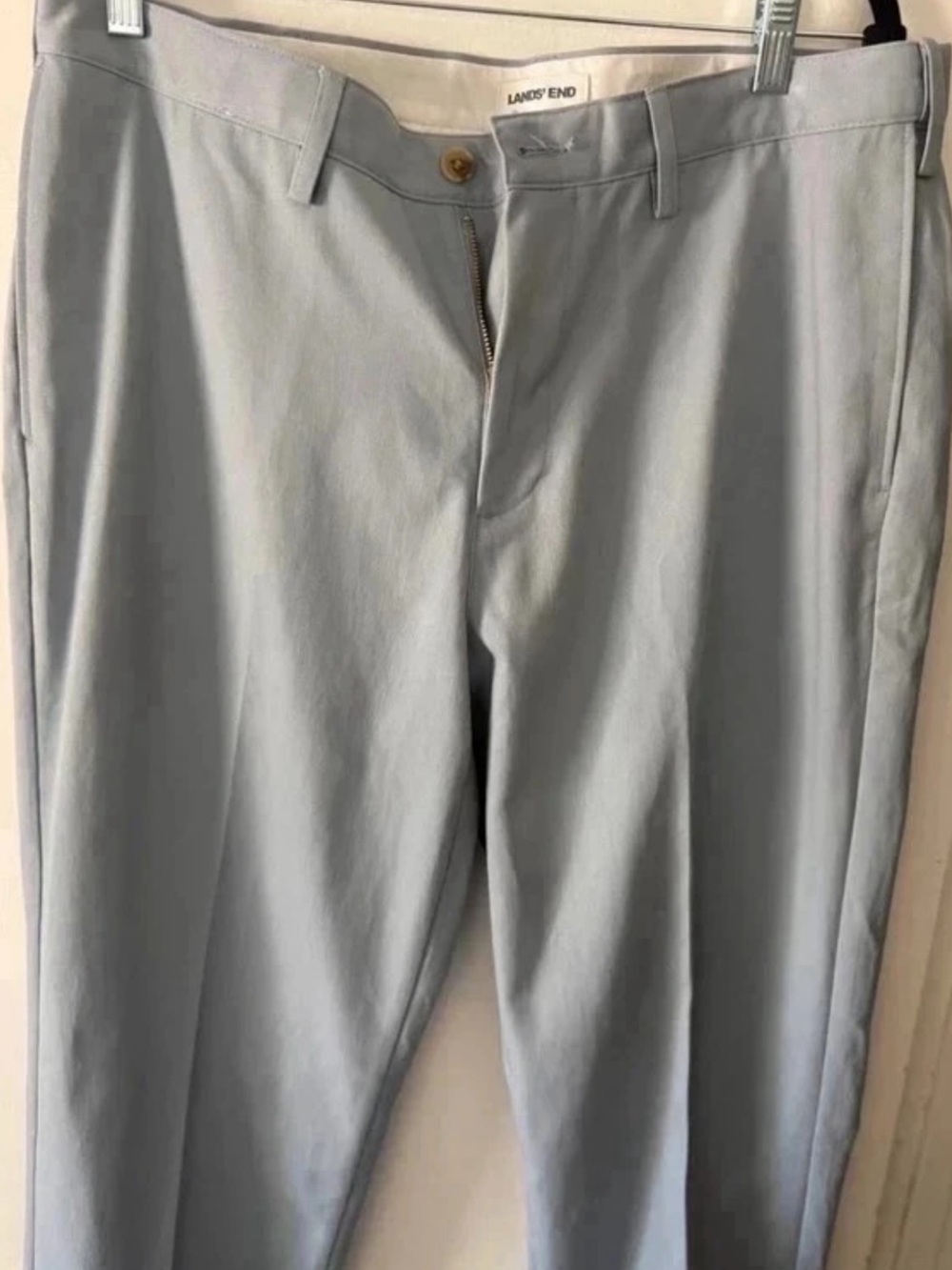 Lands' End Men's Pale Blue Chinos